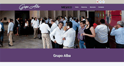 Desktop Screenshot of grupoalba.com.mx